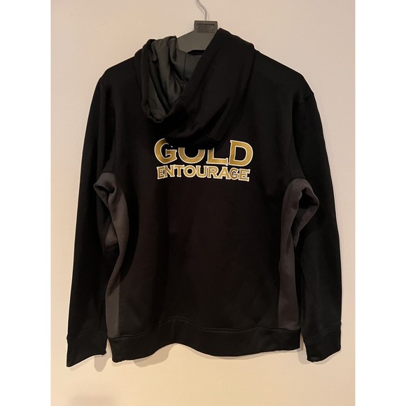 NEW MEN’S NIKE THERMA-FIT HOODIE SWEATSHIRT BLACK WORLD CUP NWT - Picture 2 of 10